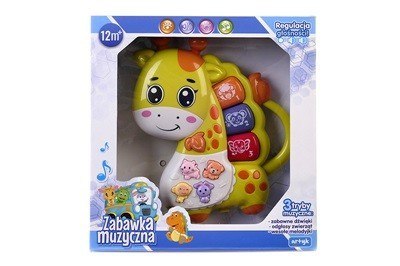 Pianinko Zabawka muzyczna Żyrafa E-Edu Artyk