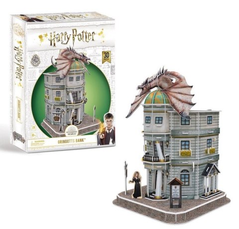 Puzzle 3D Harry Potter Bank Grinngotta Cubic Fun