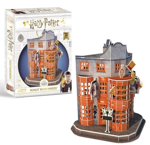 Puzzle 3D Harry Potter Magiczne dowcipy Cubic Fun