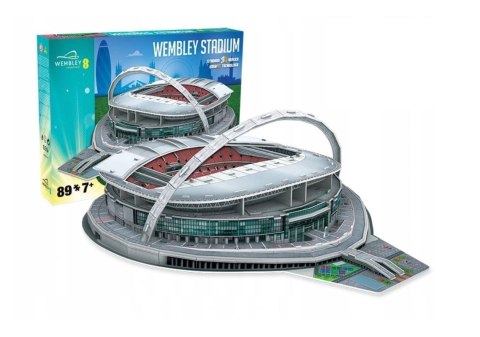 Puzzle 3D Nanostad Stadion Wembley 89 elementów Symag