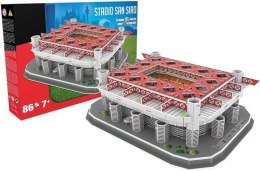 Puzzle 3D Stadion San Siro red Nanostad 86 elementów Symag