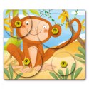 Puzzle zwierzęce Montessori Quercetti