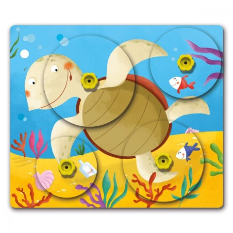 Puzzle zwierzęce Montessori Quercetti