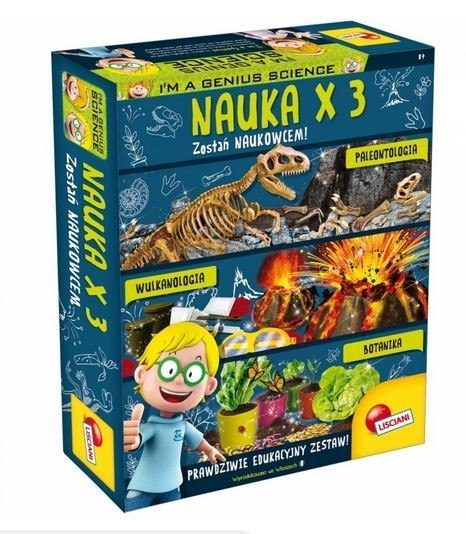 Zestaw I'm A Genius Nauka x 3 Lisciani
