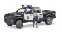 Auto Dodge RAM 2500 Policja z figurką BRUDER