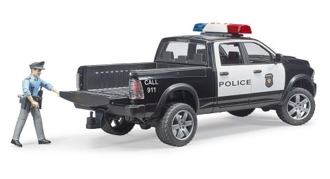 Auto Dodge RAM 2500 Policja z figurką BRUDER