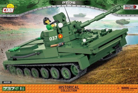 Klocki HC Vietnam War PT-76 737 elementów Cobi Klocki