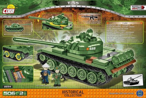 Klocki HC Vietnam War T-55 506 elementów Cobi Klocki
