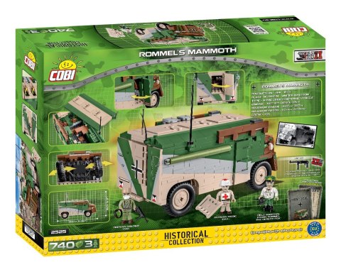 Klocki HC WWII Rommels Mammoth 740 elementów Cobi Klocki