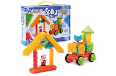 Klocki Spiky Lokomotywa 42 elementy Artyk
