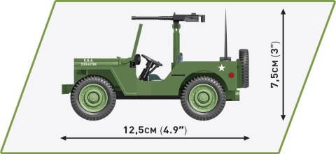 Klocki Willys MB 1/4 Ton 4x4 Cobi Klocki