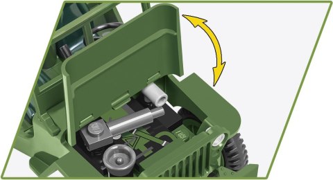 Klocki Willys MB 1/4 Ton 4x4 Cobi Klocki