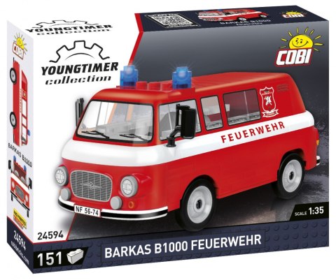 Klocki Youngtimer Barkas B1000 Feuerwehr 151 elementów Cobi Klocki