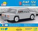 Kocki Youngtimer Fiat 124 Berl ina 1200 93 elementów Cobi Klocki