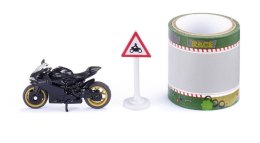 Motocykl Ducati zestaw z taśmą Siku