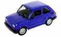 Pojazd Fiat 126P niebieski 1:21 Dromader