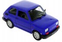 Pojazd Fiat 126P niebieski 1:21 Dromader