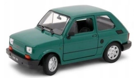 Pojazd Fiat 126P zielony 1:21 Dromader