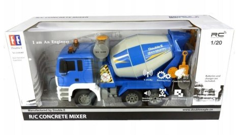 Pojazd MAN Betoniarka niebieska R/C Double Eagle ATA