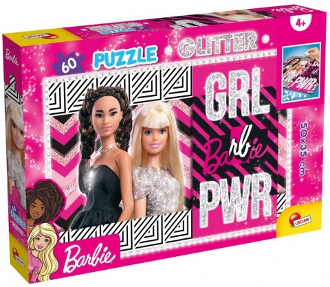 Puzzle 60 elementów Barbie glitter Drużyna Lisciani