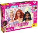 Puzzle 60 elementów Barbie glitter Selfie Lisciani