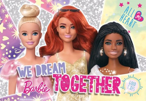 Puzzle 60 elementów Barbie glitter Selfie Lisciani