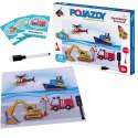 Puzzle magnetyczne - Pojazdy ASKATO