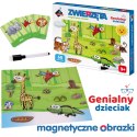 Puzzle magnetyczne - Zwierzęta ASKATO
