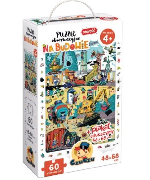 Puzzle obserwacyjne na budowie CzuCzu