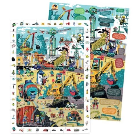 Puzzle obserwacyjne na budowie CzuCzu