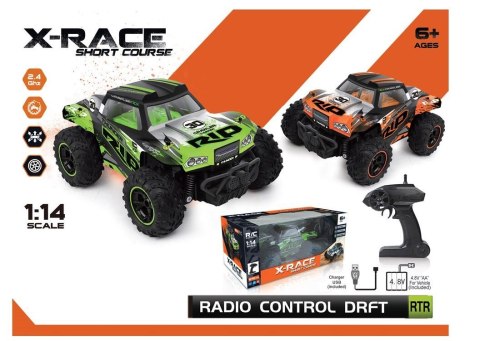 Auto R/C 1:14 2,4 GHz z ładowarką USB Madej