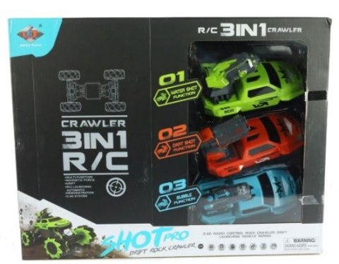 Auto R/C z 3 karoseriami 4WD z ładowarką Madej