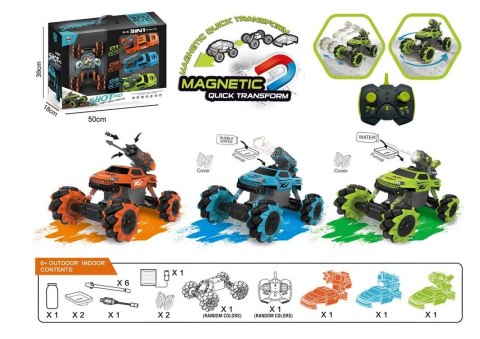 Auto R/C z 3 karoseriami 4WD z ładowarką Madej