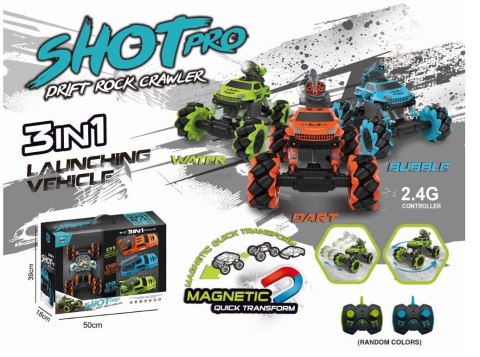 Auto R/C z 3 karoseriami 4WD z ładowarką Madej