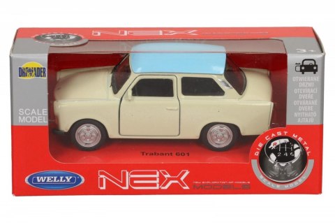 Auto Welly Trabant Dwukolorowy Dromader