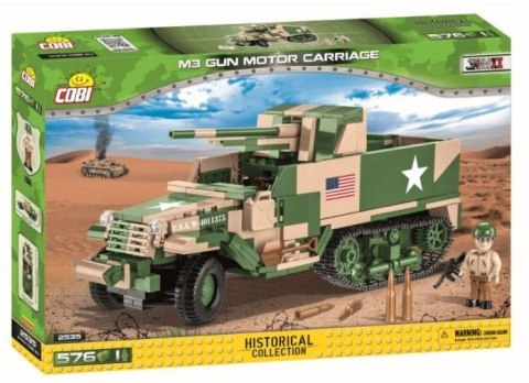 Klocki M3 Gun Motor Carriage Cobi Klocki