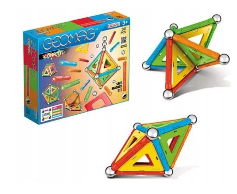 Klocki magnetyczne CONFETTI 32 elementy Geomag