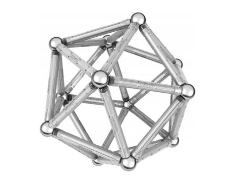 Klocki magnetyczne E PRO-L P 53 elementów Geomag