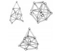 Klocki magnetyczne E PRO-L P 53 elementów Geomag