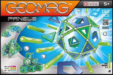 Klocki magnetyczne panele192 elementy Geomag