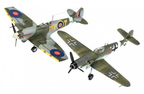 Model plastikowy BF109G-10 & Spitfire MK.V Revell