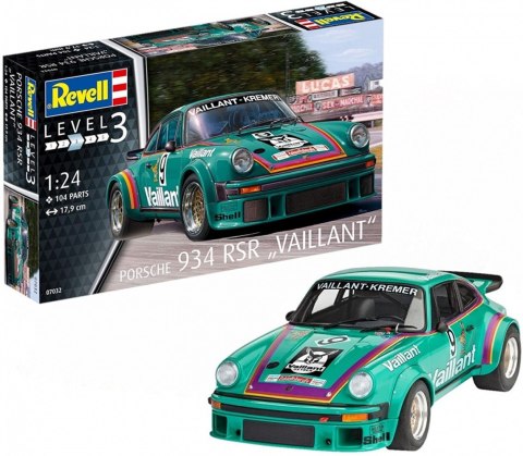Model plastikowy Porsche 934 RSR Vaillant Revell