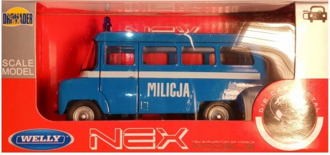 Pojazd Welly Nysa Milicja Dromader