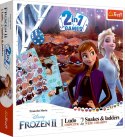 Gra 2w1 Chinczyk Węże i drabiny Frozen 2 Trefl