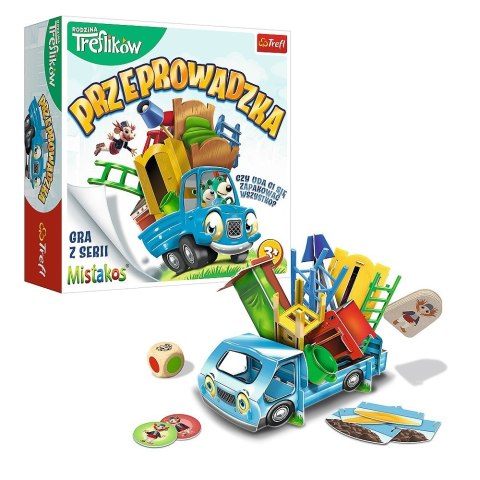 Gra Przeprowadzka z rodziną Treflików Trefl