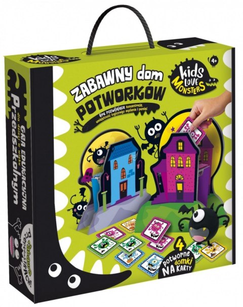 Gra edukacyjna Zabawny dom potworków Lisciani