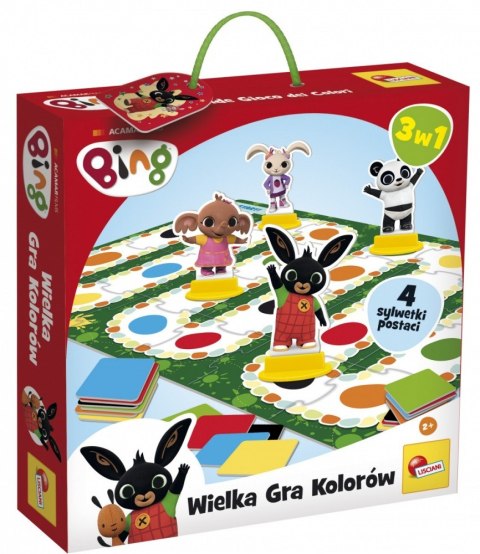 Gra planszowa Wielka gra kolorów Bing Lisciani