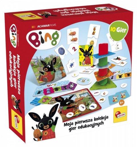 Kolekcja 10 gier edukacyjnych Bing Lisciani