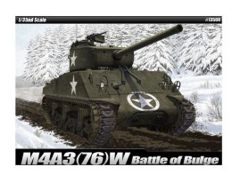 Model do sklejania M4A3(76)W US Army Battle of Bulge Academy