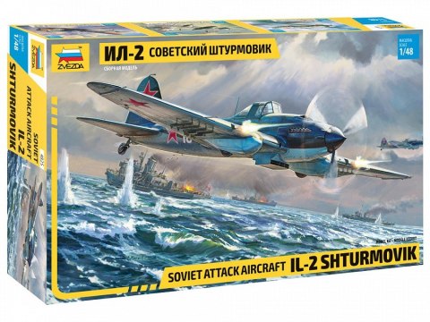 Model plastikowy IL-2 Stormovik Zvezda
